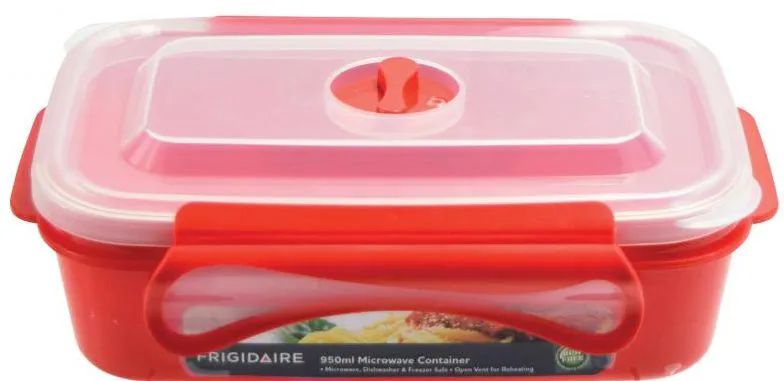 6 Pieces of Rectangle Microwave Container