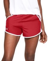 36 Wholesale Women's Russell Athletic Active Shorts In True Red And White,size Small