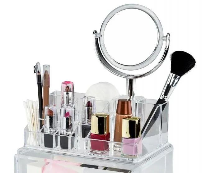 Best Deal for Comul Holder Makeup Stand Drawers Cosmetic Organizer