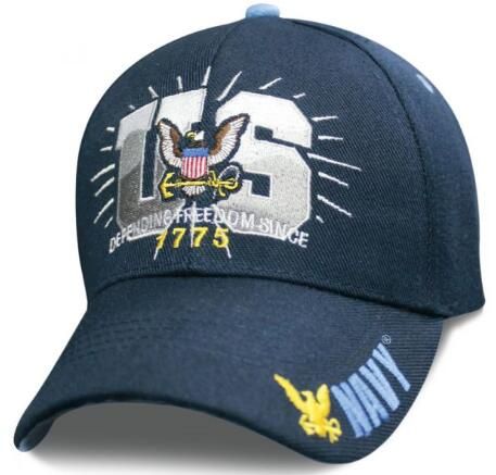 Bulk Officially Licensed US Navy Basic Training Hats 6 Panel- WSD