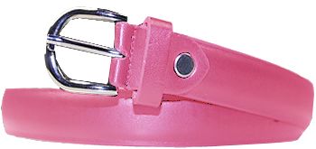 36 pieces of Kids Genuine Leather Fashion Belts In Pink