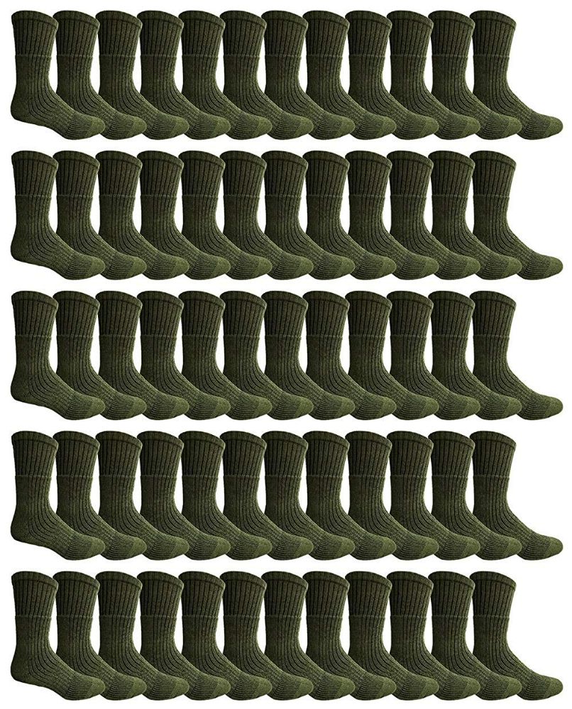 120 of Yacht & Smith Men's Army Socks, Military Grade Socks Size 10-13 (120)