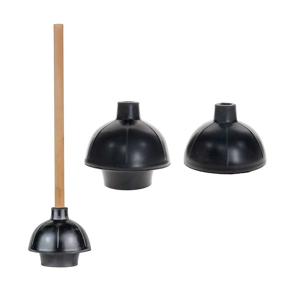 12 Pieces of Black Deluxe Plunger