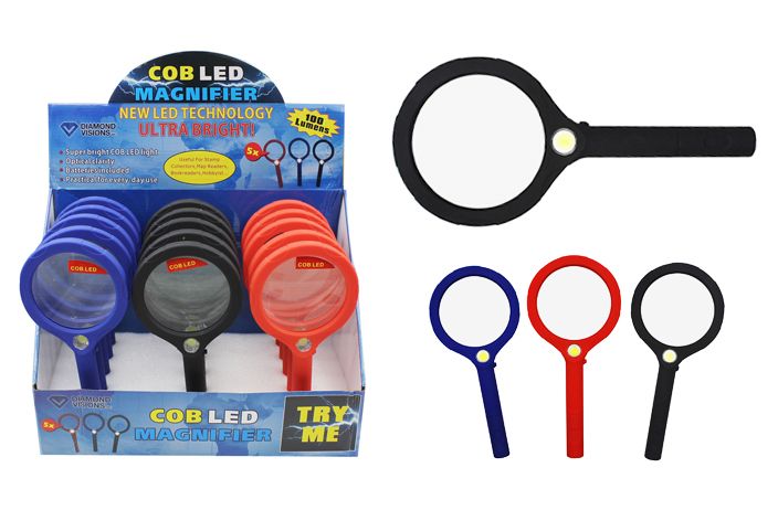 15 Pieces of Cob Led Magnifying Glass