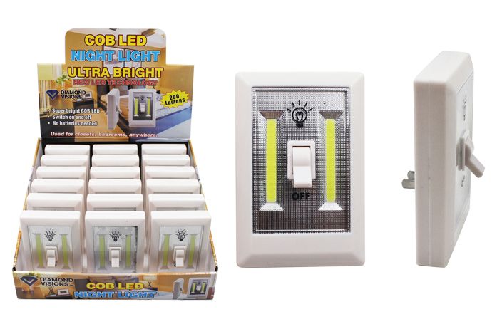 18 Pieces of Cob Led PluG-In Light Switch Ultra Bright