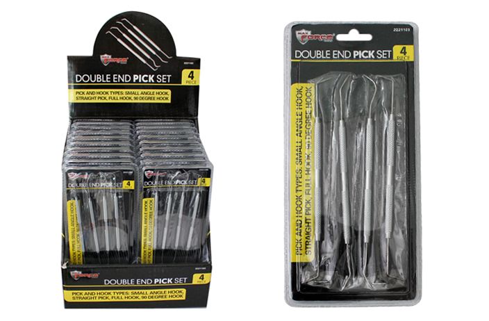 18 Pieces of Double Ended Pick Set