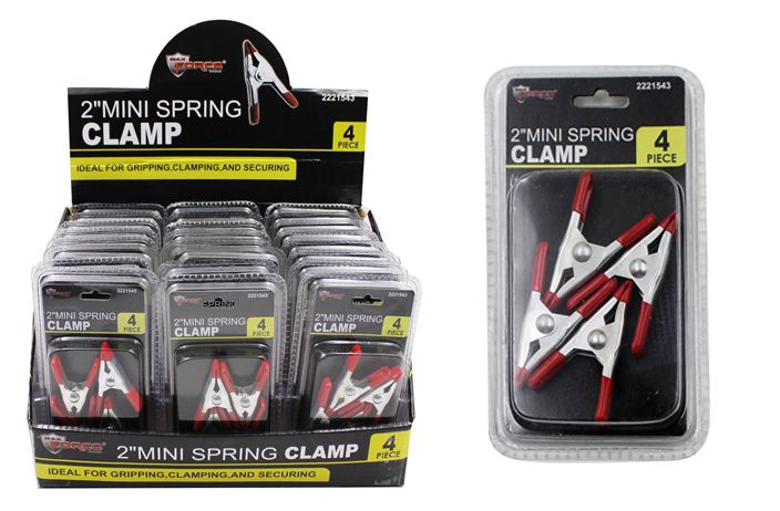 24 Pieces of Metal Spring Clamps