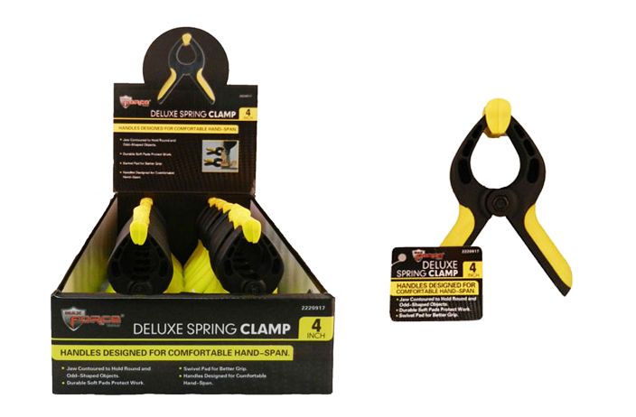 40 Pieces of Nylon Spring Clamp
