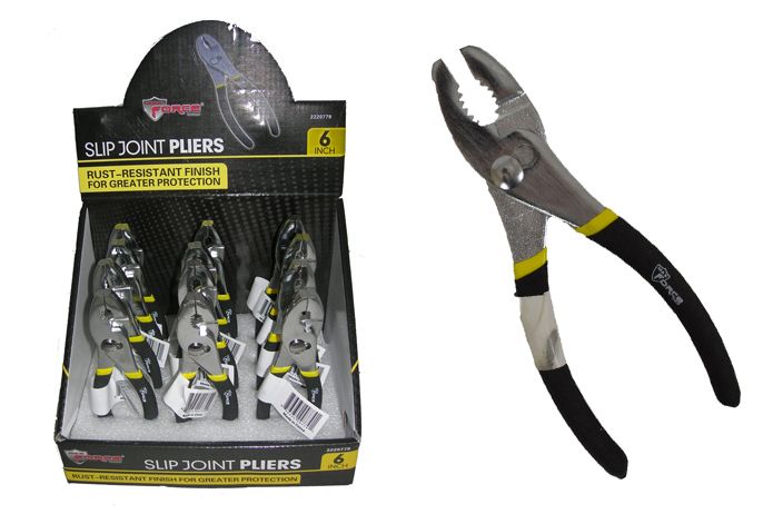 24 Pieces of Slip Joint Pliers In Display