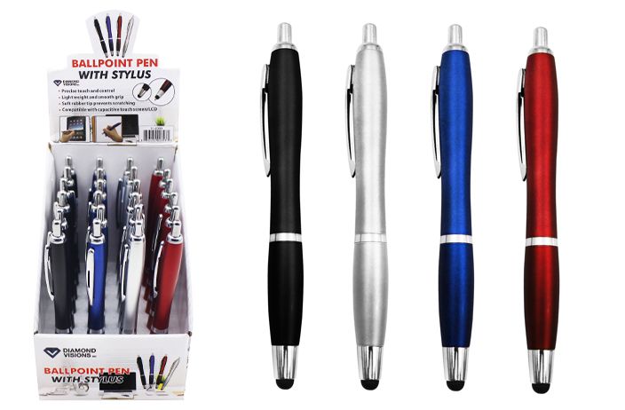 48 Pieces of Ball Point Pen With Stylus Tip
