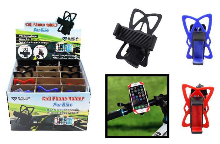 15 Pieces of Bicycle Cell Phone Mount