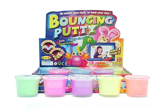 48 Pieces Bouncing Putty Slime And Squishees At 