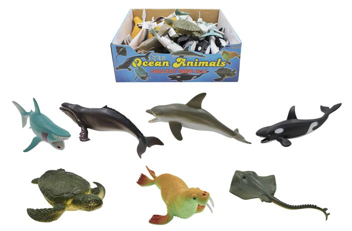 60 Pieces of Toy Ocean Animal