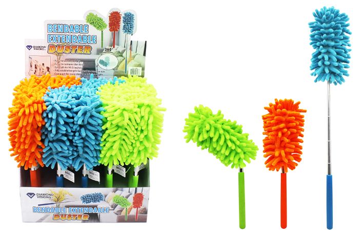 40 Pieces of Extendable Microfiber Duster With Flex End