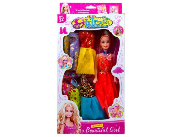 18 Wholesale 11.5 Fashion Doll With Outfits