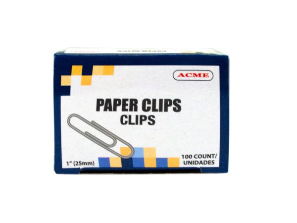 90 Pieces of 1 Paper Clips 100 Count