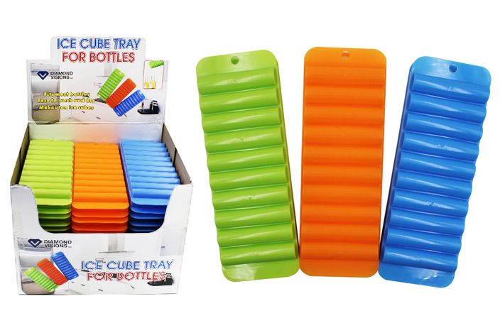 48 Wholesale Ice Cube Tray Cube Shape 4ast Color Easy Pop Out/b&c