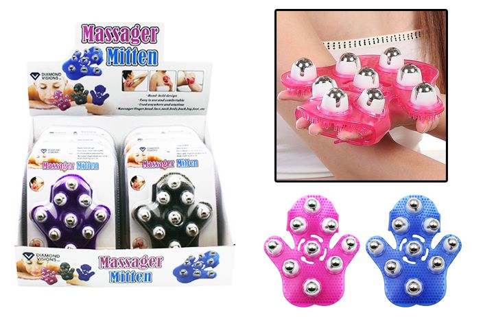 24 Pieces of Rolling Massager Mitten