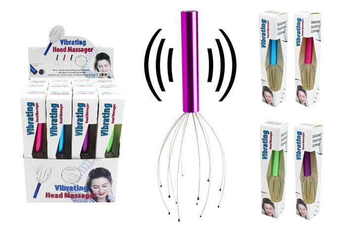 48 Pieces of Vibrating Head Massager
