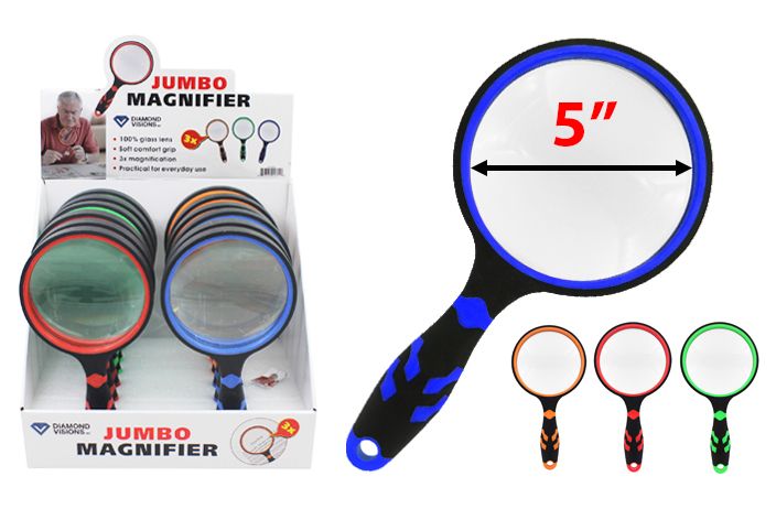 24 Pieces of Jumbo Magnifying Glass