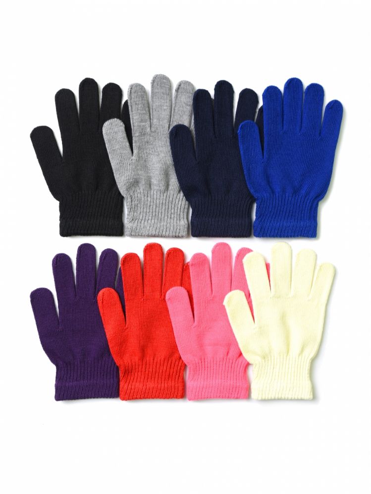 180 Wholesale Ladies Solid Assorted Magic Gloves