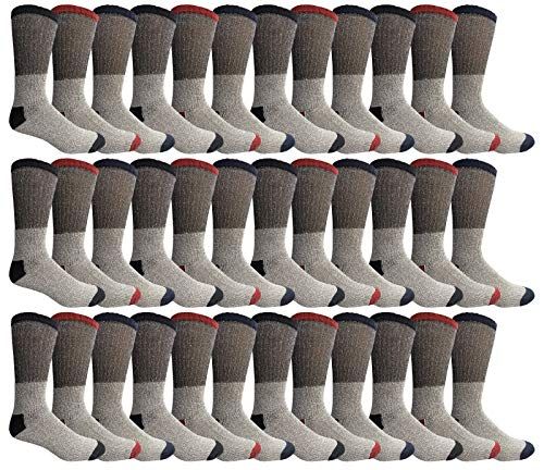 36 of Yacht & Smith Women's Cotton Assorted Thermal Socks Size 9-11