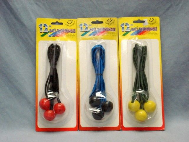 72 Pieces of 3 Piece Ball Type Bungee Cord