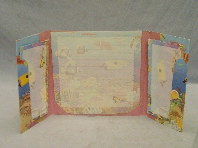 192 Pieces of 3 Fold Letter Pad Fish
