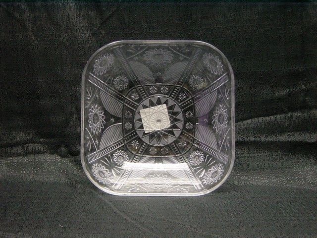 36 Wholesale Clear Square Bowl With Star