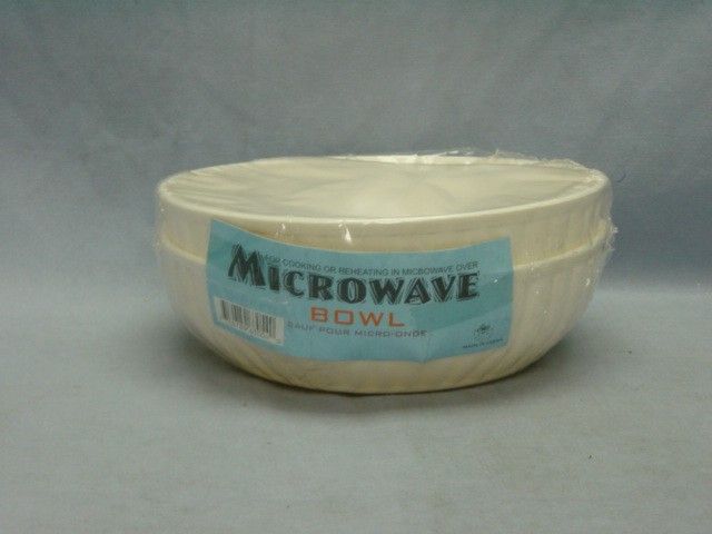 36 Pieces of 36 Microwave 2 Piece Set Round