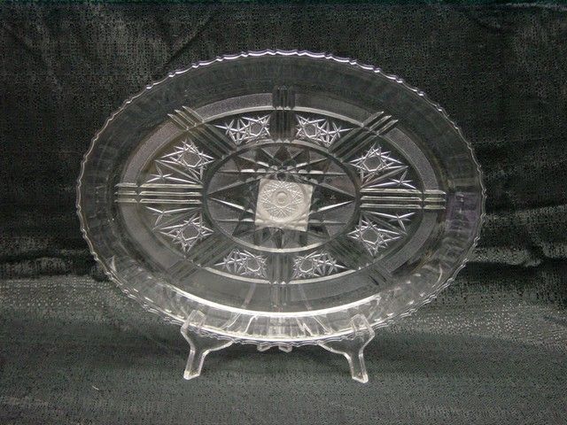 36 Wholesale Clear Round Tray With Star