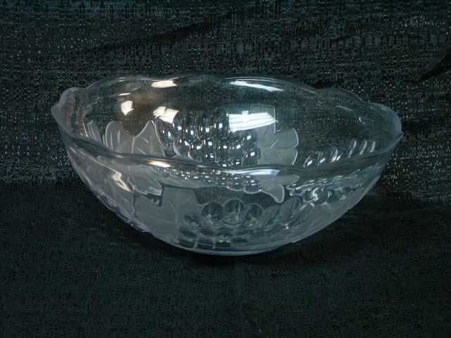 36 Wholesale Clear Tray Grape Round Bowl