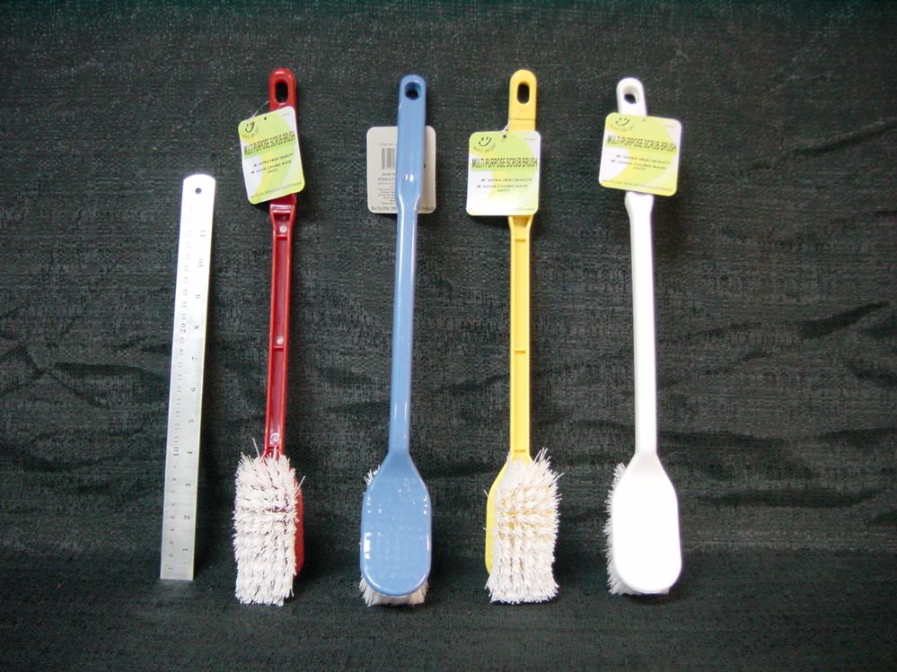 36 Wholesale Plastic Multi Use Brush Long