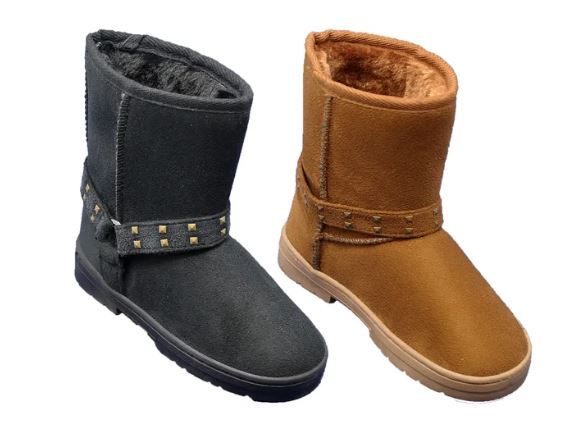 24 Wholesale Women's Winter Boots With Fur Lining