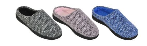 36 Wholesale Women's Warm Knitted House Slippers