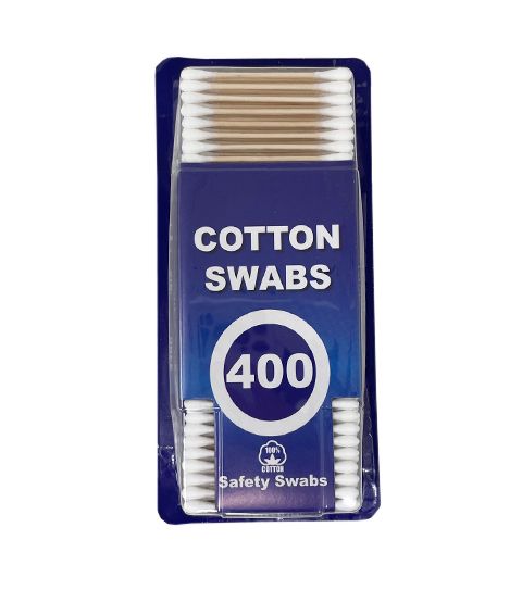 36 Pieces of Cotton Swab, Wooden 400 Count