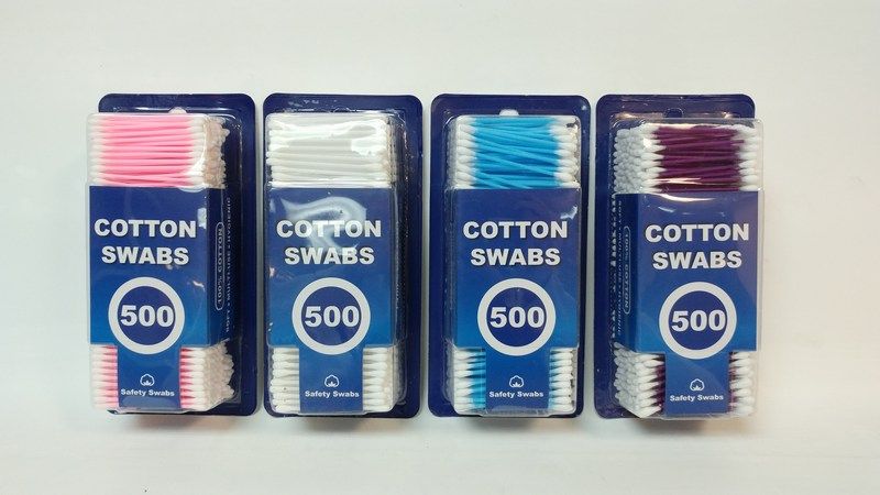 36 Pieces of Cotton Swabs 500 Count In Blister
