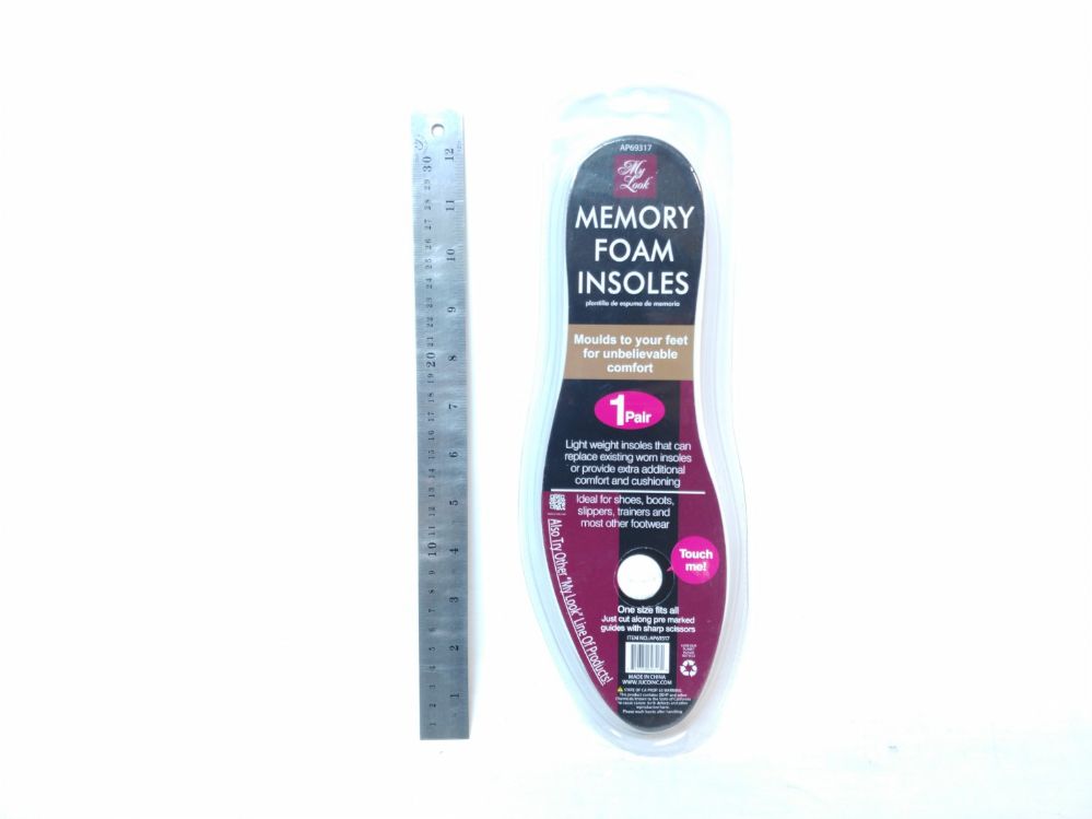 24 Wholesale Memory Foam Insoles At Wholesalesockdeals Com   421451 