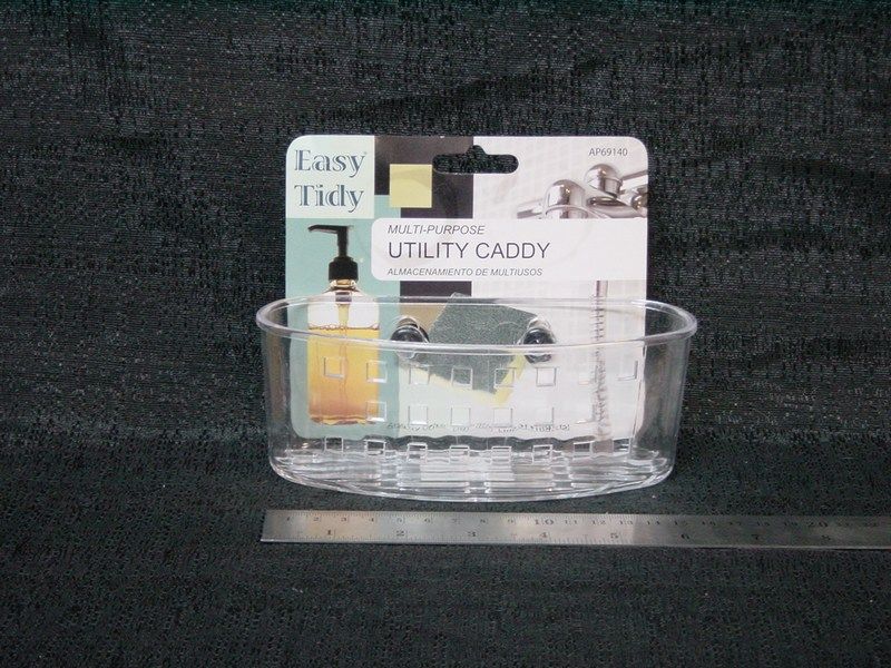 48 Pieces of Plastic Sink Caddy With Suction