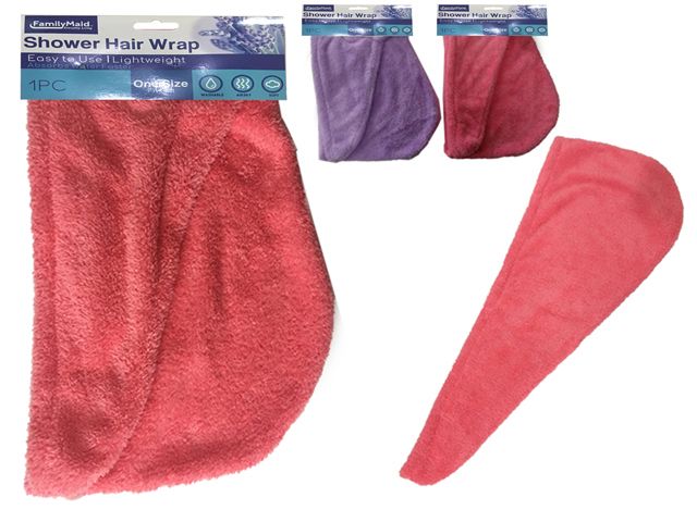 144 Pieces of Extra Absorbent Shower Hair Wrap
