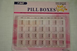 12 Pieces of Pill Box With Date