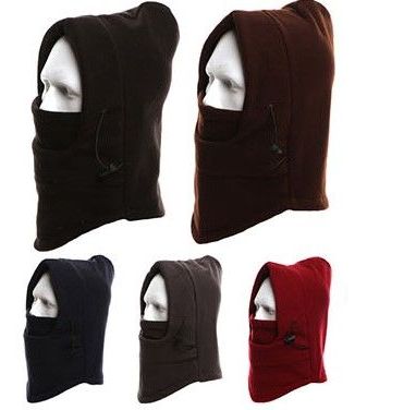SPECOOL Wind-Resistant Balaclava Winter Face Mask, Fleece Ski Mask for Men  and Women, Warm Face Cover Hat Cap Scarf Full Protection Black 