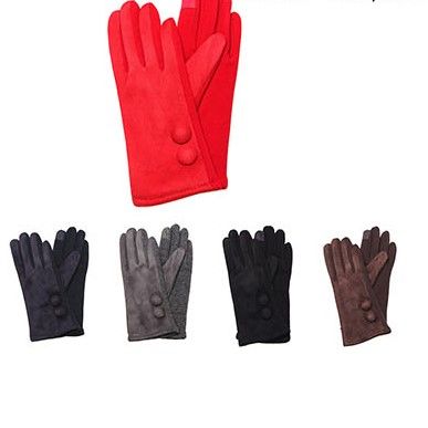 72 Wholesale Ladies Winter Gloves Assorted Color