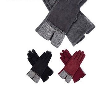72 Wholesale Ladies Winter Gloves Assorted Color