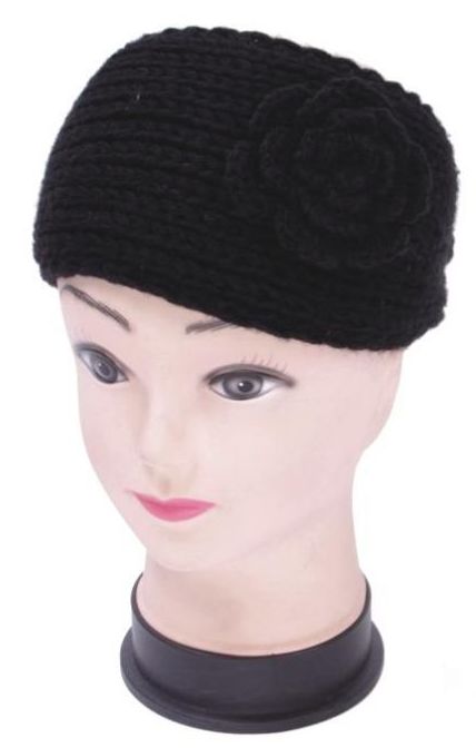120 Wholesale Knit Flower Headband