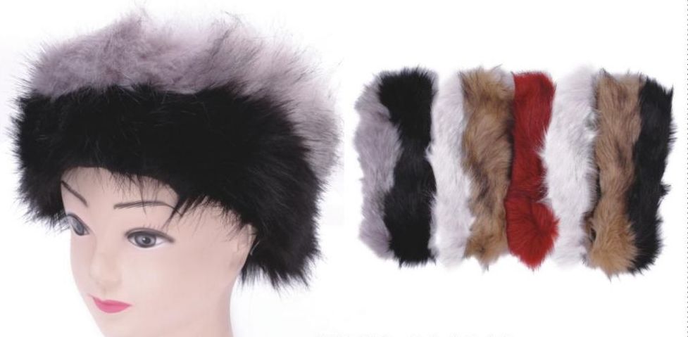 72 Wholesale Women's Fur Headband