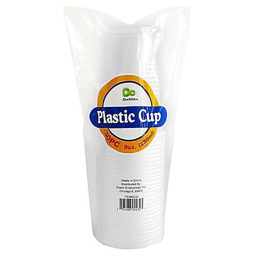 48 Pieces of Plastic Cups 9 Ounce