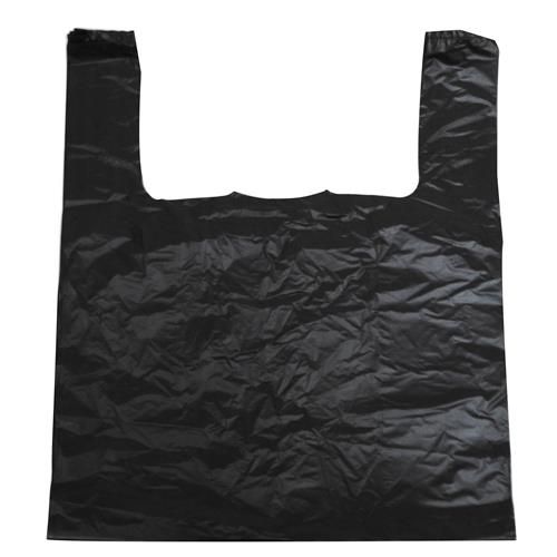 300 Wholesale Black Jumbo T-Shirt Bags 17x7x30 Inches