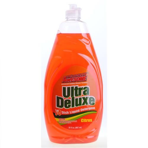 12 Pieces of Awesome Ultra Concentrated Dish Liquid Citrus 30 Ounce