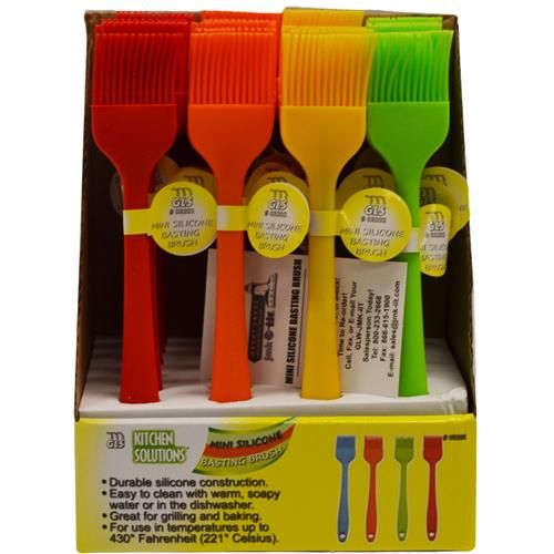 24 Pieces of Mini Silicone Basting Brush
